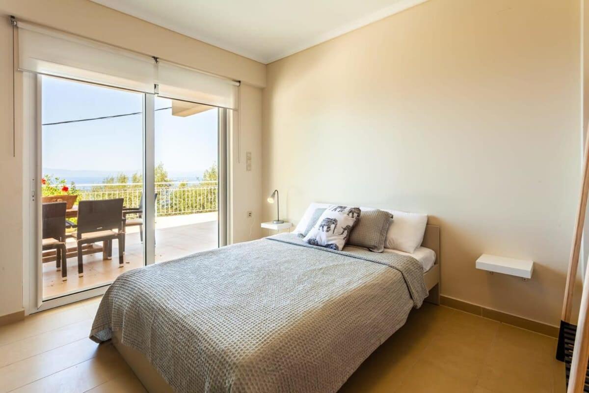 Aigli Fully Equipped Getaway - Seaview Lux Retreat Villa Kalamata Exterior photo